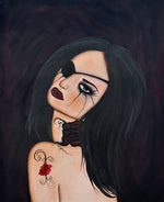 Black Market Art Company Pirate Girl Print
