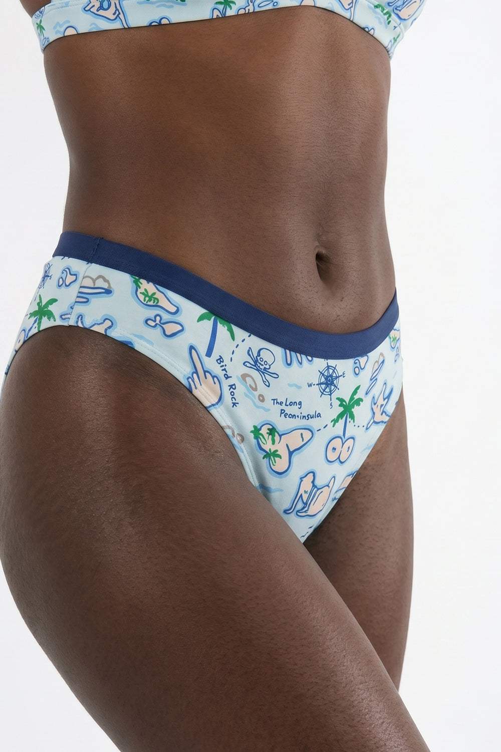 The Pirate's Booty | Naughty Map Cheeky Underwear - Shinesty - Flyclothing LLC