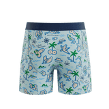 The Pirate's Booty | Naughty Map Ball Hammock® Pouch Underwear With Fly - Shinesty - Flyclothing LLC