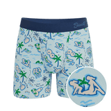 The Pirate's Booty | Naughty Map Ball Hammock® Pouch Underwear With Fly - Shinesty - Flyclothing LLC