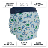The Pirate's Booty | Naughty Map Ball Hammock® Pouch Trunks Underwear
