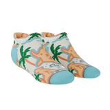 The Pirate's Booty | Naughty Map Heel Hammock™ Ankle Socks