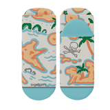 The Pirate's Booty | Naughty Map Heel Hammock™ Ankle Socks