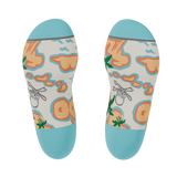 The Pirate's Booty | Naughty Map Heel Hammock™ Ankle Socks