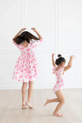 Pirouette 3/4 Sleeve Pocket Twirl Dress - Mila & Rose ® - Flyclothing LLC