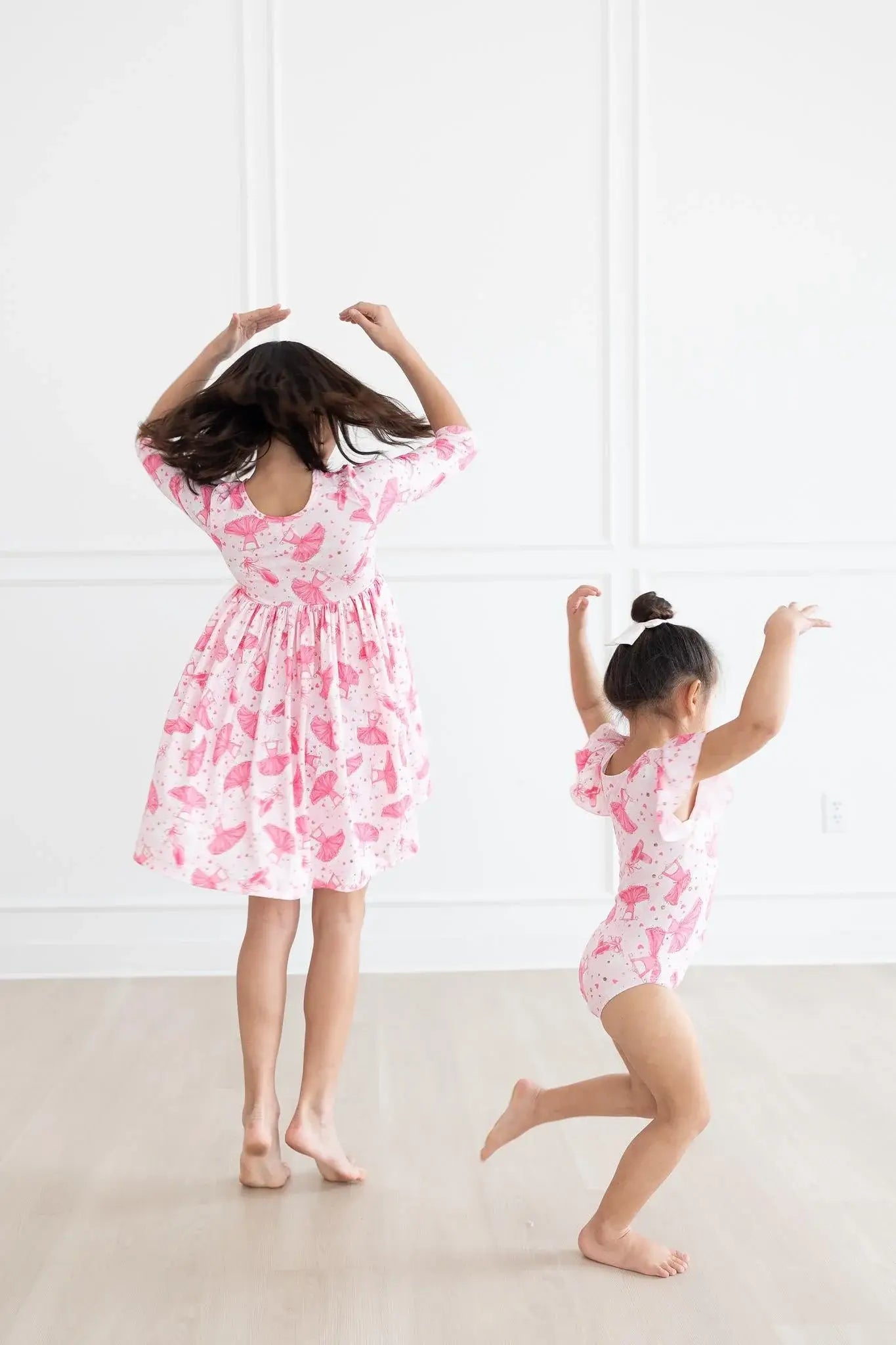 Pirouette 3/4 Sleeve Pocket Twirl Dress - Mila & Rose ® - Flyclothing LLC