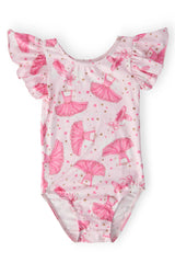 Pirouette S/S Flutter Sleeve Leotard - Mila & Rose ® - Flyclothing LLC