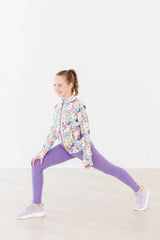 SALE Playful Purple Active Legging - Mila & Rose ® - Flyclothing LLC