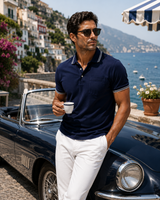 Pocket Polo Shirt - Navy - Buki - Flyclothing LLC