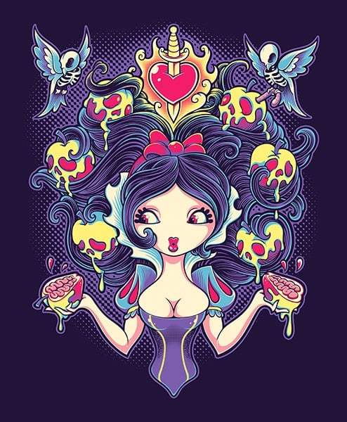 Black Market Art Company Poisoned Mind Print - Black Market Art Company - Flyclothing LLC