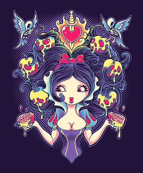Black Market Art Company Poisoned Mind Print