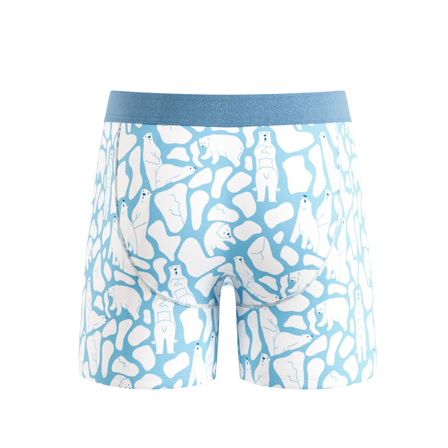 The Polar Polka | Polar Bear Scene Ball Hammock® Pouch Underwear - Shinesty - Flyclothing LLC