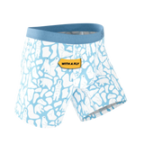 The Polar Polka | Polar Bear Scene Ball Hammock® Pouch Underwear With Fly - Shinesty - Flyclothing LLC
