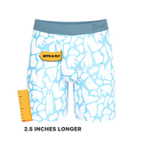 The Polar Polka | Polar Bear Scene Long Leg Ball Hammock® Pouch Underwear With Fly - Shinesty - Flyclothing LLC