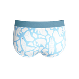 The Polar Polka | Polar Bear Scene Ball Hammock® Pouch Underwear Briefs - Shinesty - Flyclothing LLC