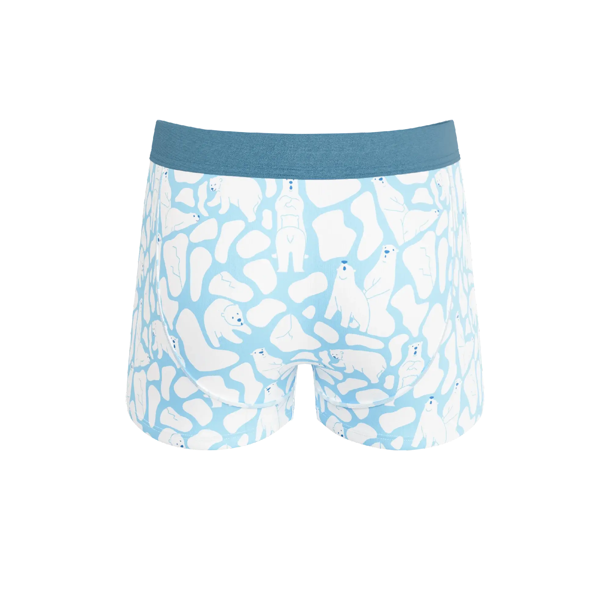 The Polar Polka | Polar Bear Scene Ball Hammock® Pouch Trunks Underwear - Shinesty - Flyclothing LLC
