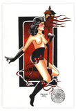 Black Market Art Company Pole Dancer Print
