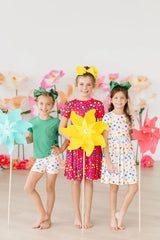 Polka Dot Party S/S Pocket Twirl Dress - Mila & Rose ® - Flyclothing LLC