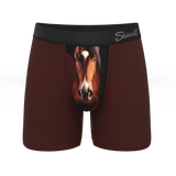 The Pony Express | Horse Ball Hammock® Pouch Underwear With Fly - Shinesty - Flyclothing LLC