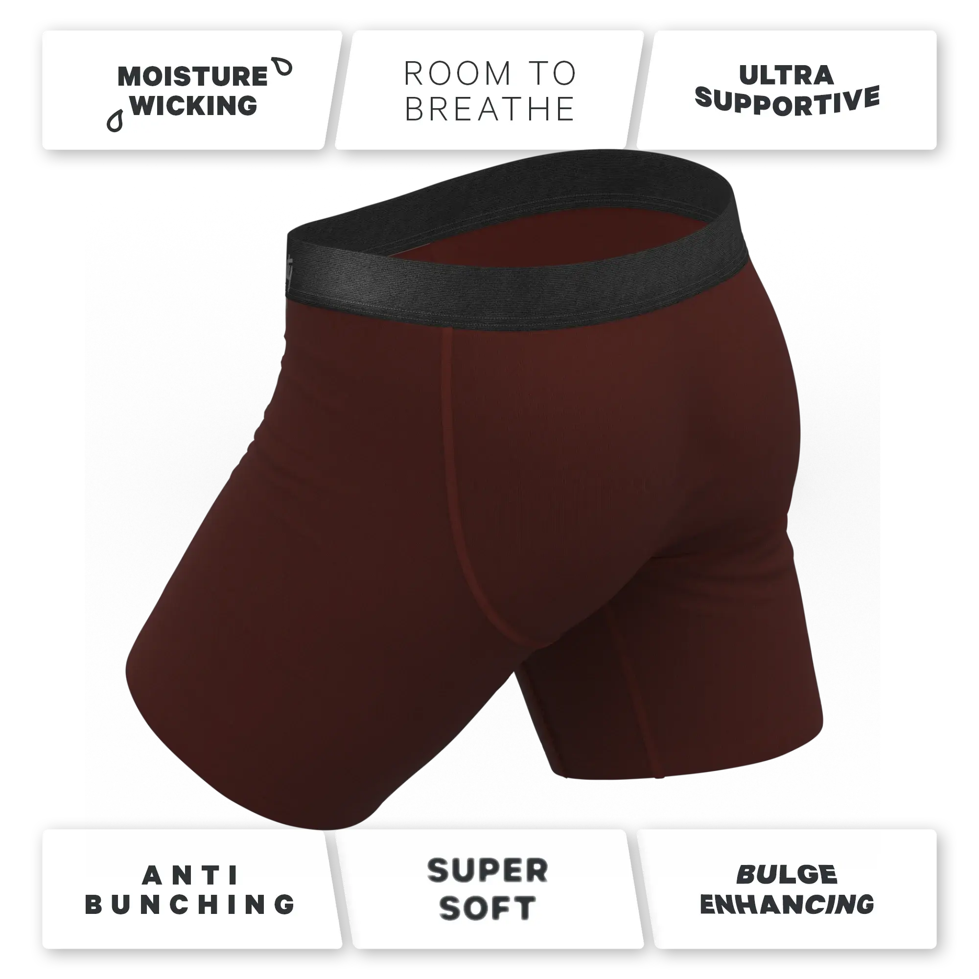 The Pony Express | Horse Long Leg Ball Hammock® Pouch Underwear With Fly - Shinesty - Flyclothing LLC