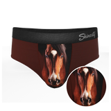 The Pony Express | Horse Ball Hammock® Pouch Underwear Briefs - Shinesty - Flyclothing LLC