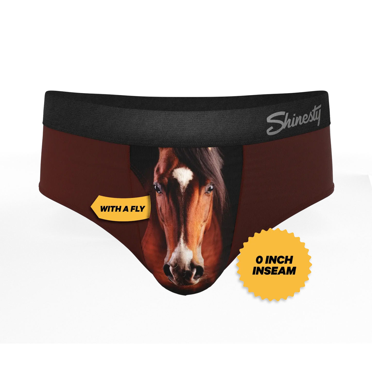 The Pony Express | Horse Ball Hammock® Pouch Underwear Briefs - Shinesty - Flyclothing LLC