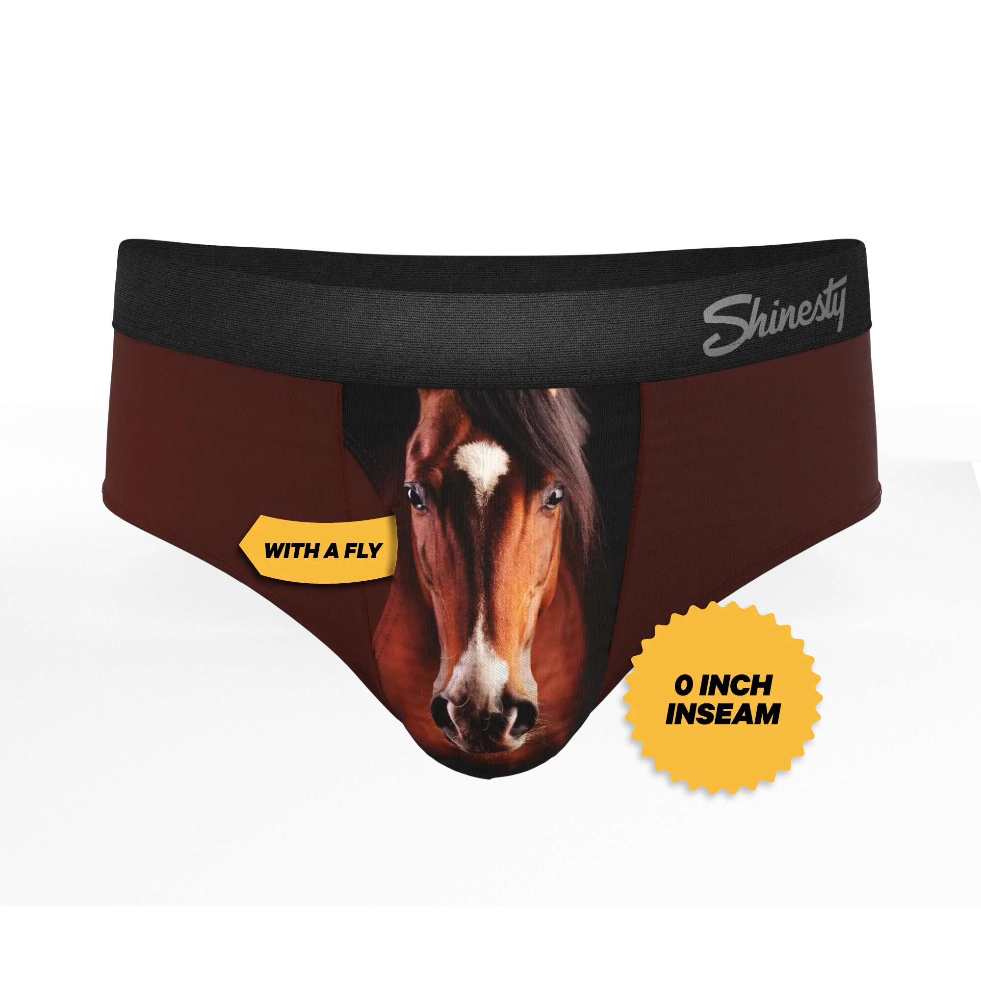The Pony Express | Horse Ball Hammock® Pouch Underwear Briefs - Shinesty - Flyclothing LLC