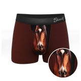The Pony Express | Horse Ball Hammock® Pouch Trunks Underwear - Shinesty - Flyclothing LLC