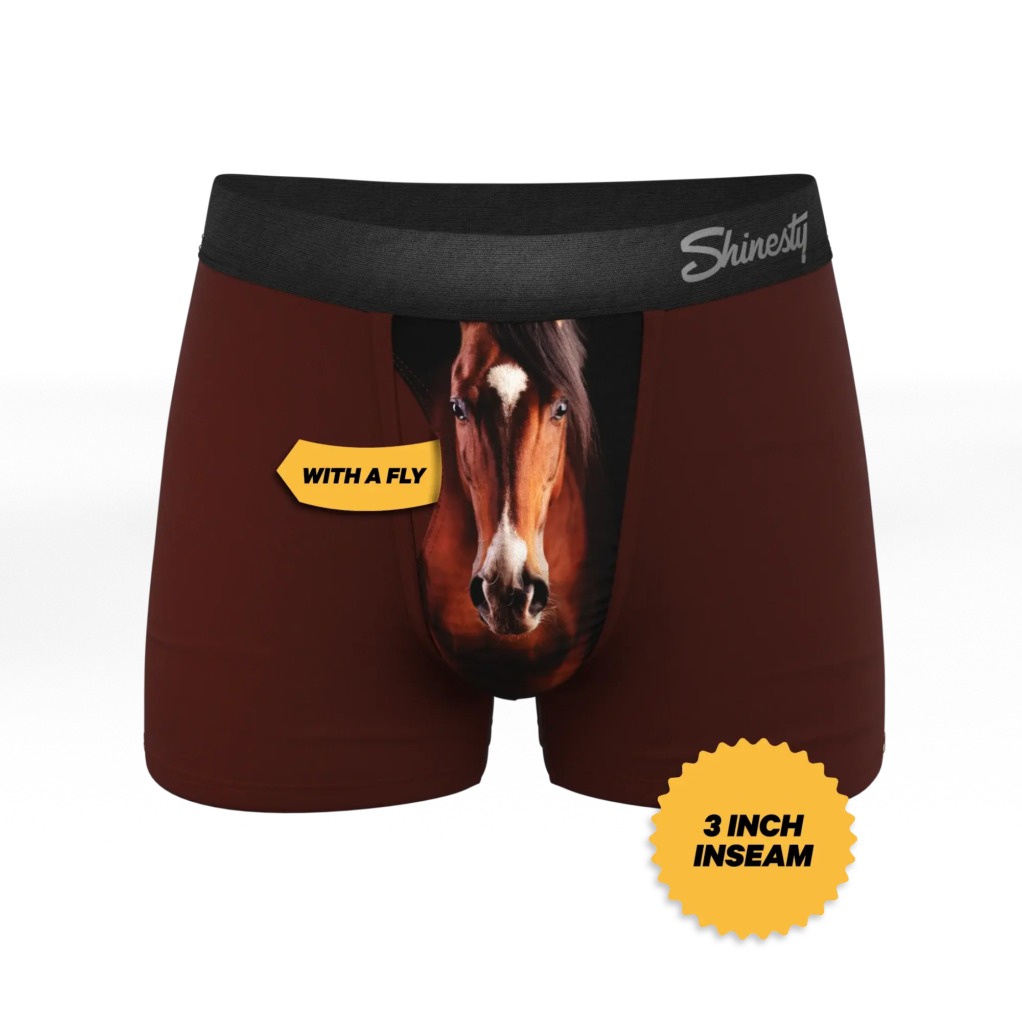 The Pony Express | Horse Ball Hammock® Pouch Trunks Underwear - Shinesty - Flyclothing LLC