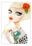 Black Market Art Company Poppy Print