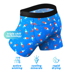 The Popsicle Stick | USA Popsicle paradICE™ Cooling Ball Hammock® Underwear - Shinesty
