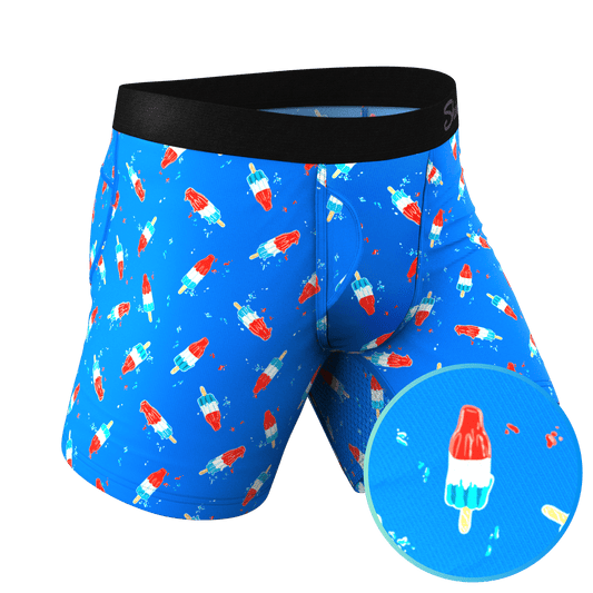 The Popsicle Stick | USA Popsicle paradICE™ Cooling Ball Hammock® Underwear - Shinesty