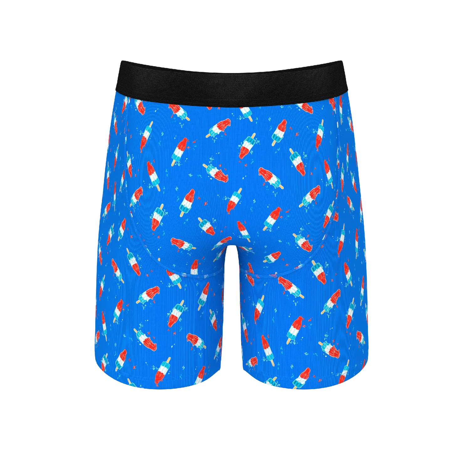 The Popsicle Stick Apex | USA Popsicle Long Leg Ball Hammock® Pouch Underwear With Fly - Shinesty - Flyclothing LLC