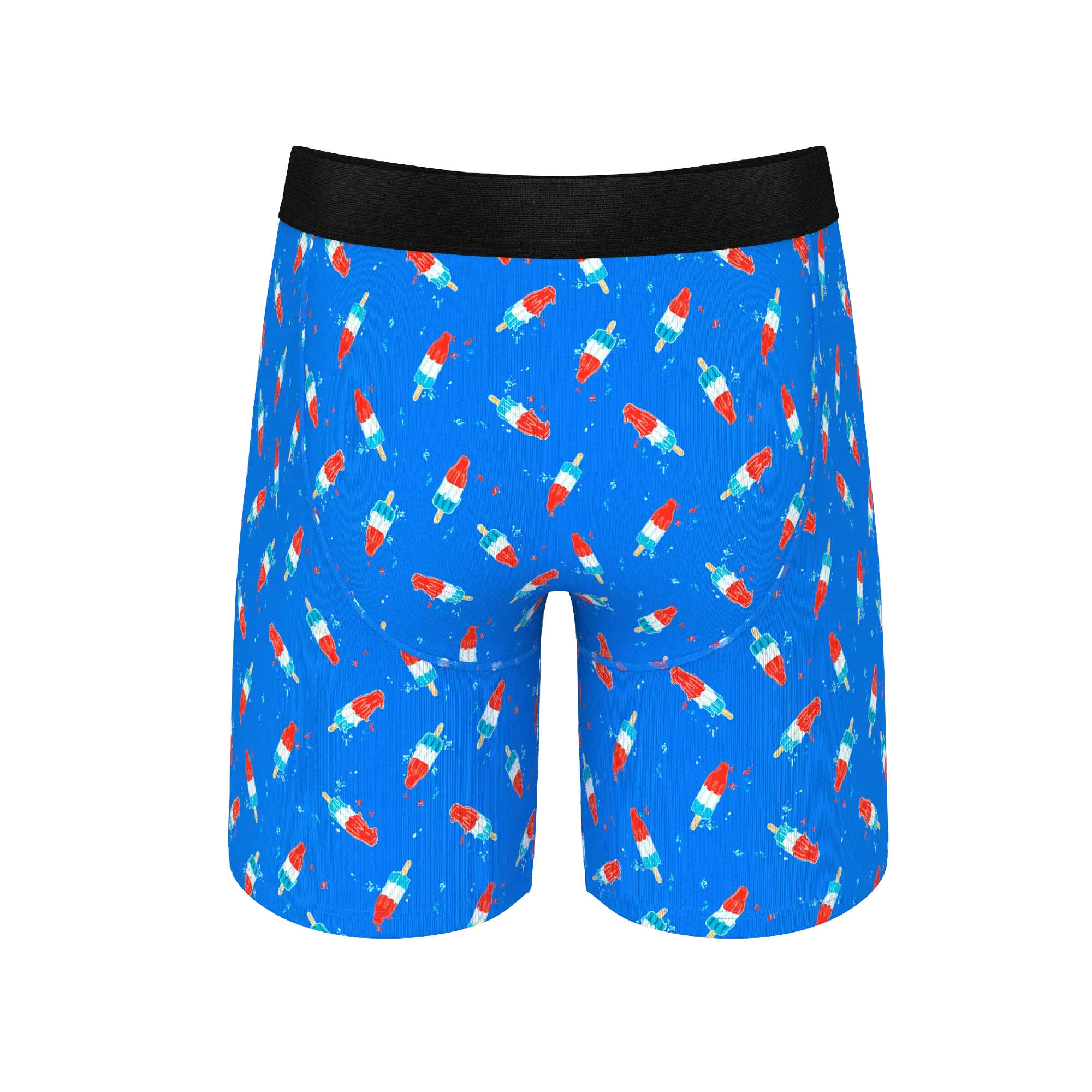 The Popsicle Stick Apex | USA Popsicle Long Leg Ball Hammock® Pouch Underwear With Fly - Shinesty - Flyclothing LLC