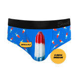 The Popsicle Stick Apex | USA Popsicle Ball Hammock® Pouch Underwear Briefs - Shinesty - Flyclothing LLC
