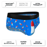 The Popsicle Stick Apex | USA Popsicle Ball Hammock® Pouch Underwear Briefs - Shinesty - Flyclothing LLC