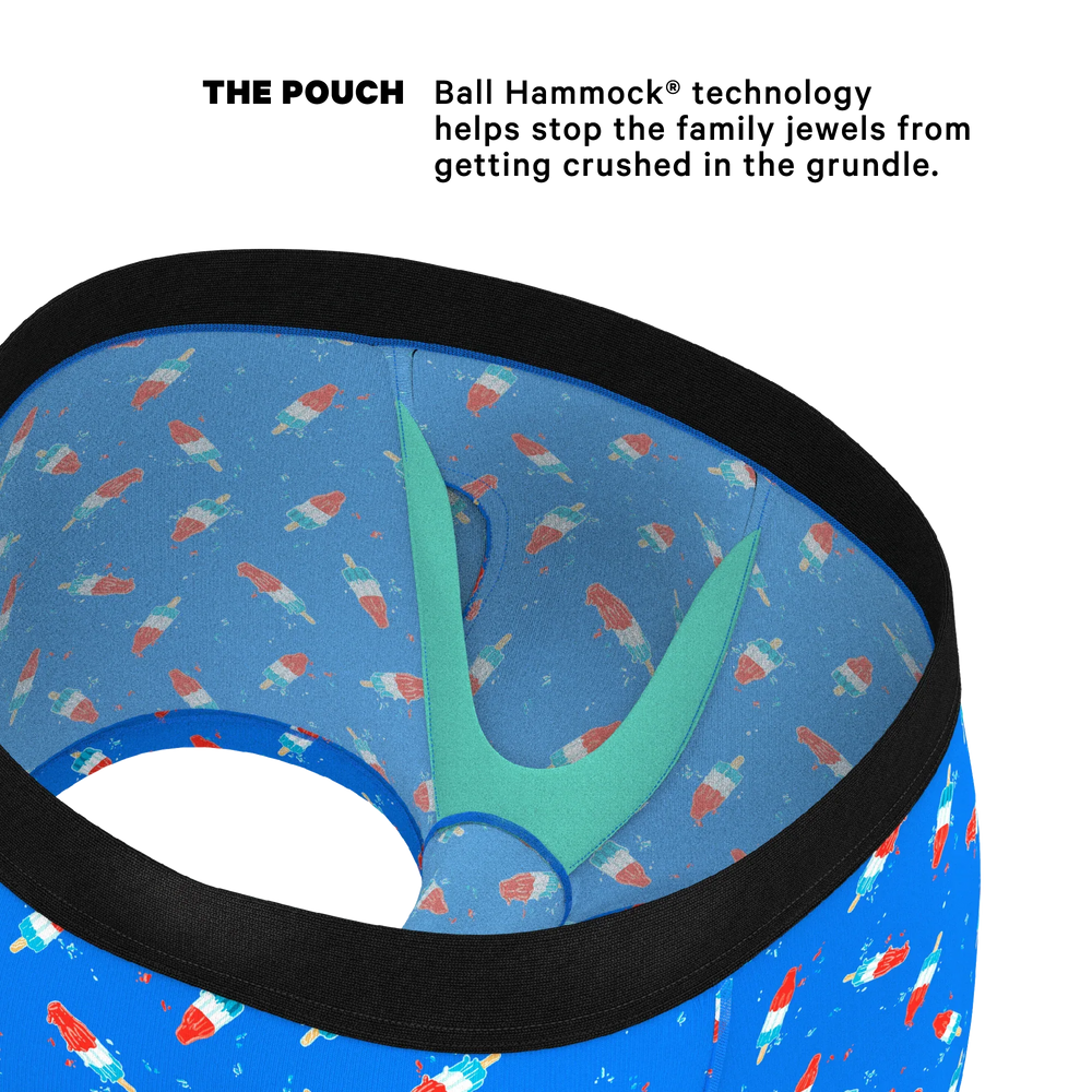 The Popsicle Stick Apex | USA Popsicle Ball Hammock® Pouch Trunks Underwear - Shinesty - Flyclothing LLC