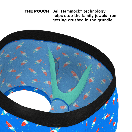 The Popsicle Stick Apex | USA Popsicle Ball Hammock® Pouch Trunks Underwear - Shinesty - Flyclothing LLC