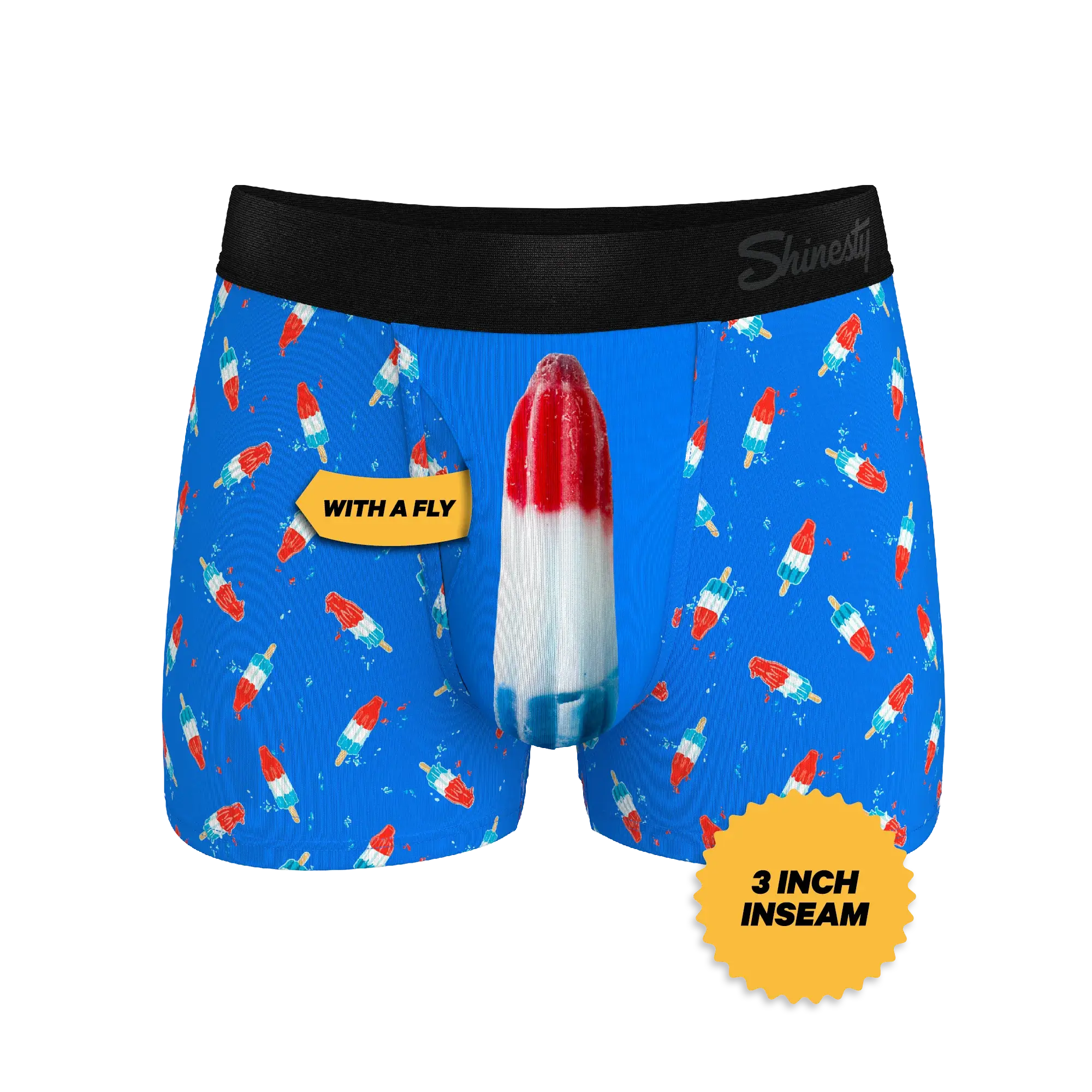 The Popsicle Stick Apex | USA Popsicle Ball Hammock® Pouch Trunks Underwear - Shinesty - Flyclothing LLC