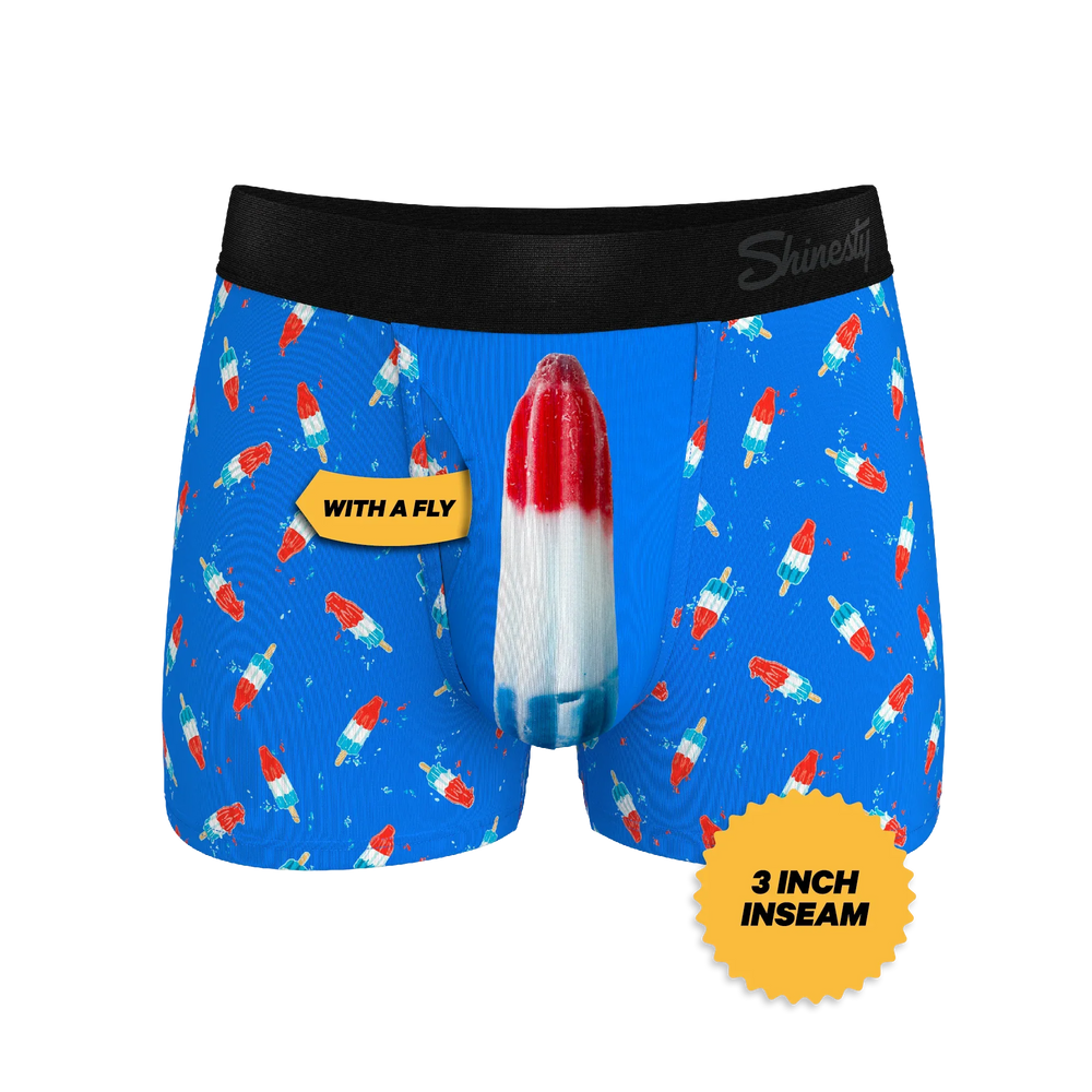 The Popsicle Stick Apex | USA Popsicle Ball Hammock® Pouch Trunks Underwear - Shinesty - Flyclothing LLC