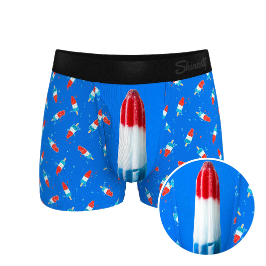 The Popsicle Stick Apex | USA Popsicle Ball Hammock® Pouch Trunks Underwear - Shinesty - Flyclothing LLC