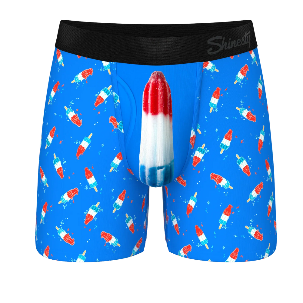 The Popsicle Stick Apex | USA Popsicle Ball Hammock® Pouch Underwear With Fly - Shinesty - Flyclothing LLC