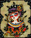 Black Market Art Company Por Vida Print