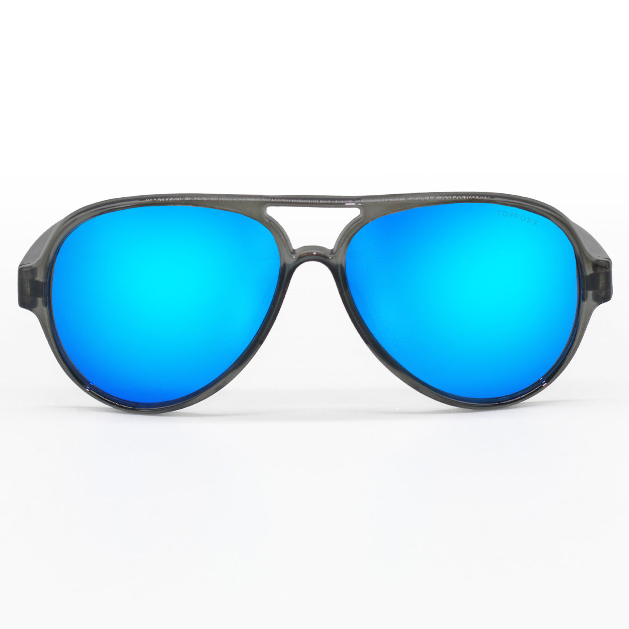 Poseidon Mirrored Blue – Tangle-Free Floating Aviators - TopFoxx - Flyclothing LLC