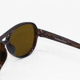 Poseidon Brown Tortoise – Tangle-Free Floating Aviators - TopFoxx - Flyclothing LLC