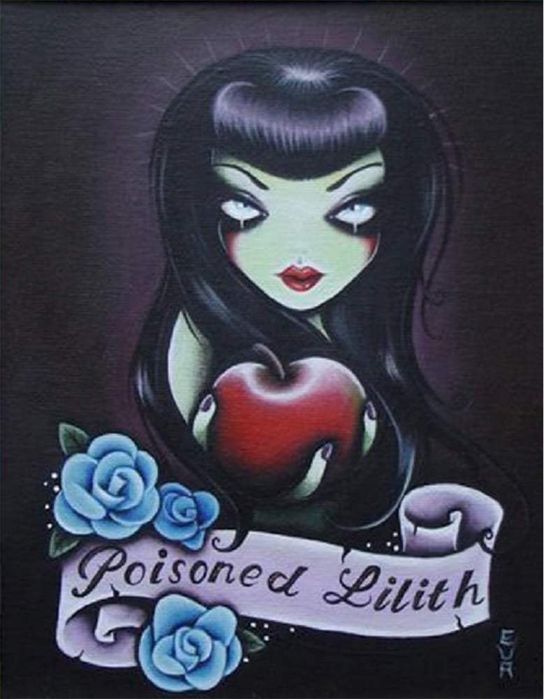 Black Market Art Company Posisoned Lilith Print
