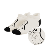 The Possessed Chest | Ghost Heel Hammock™ Ankle Socks