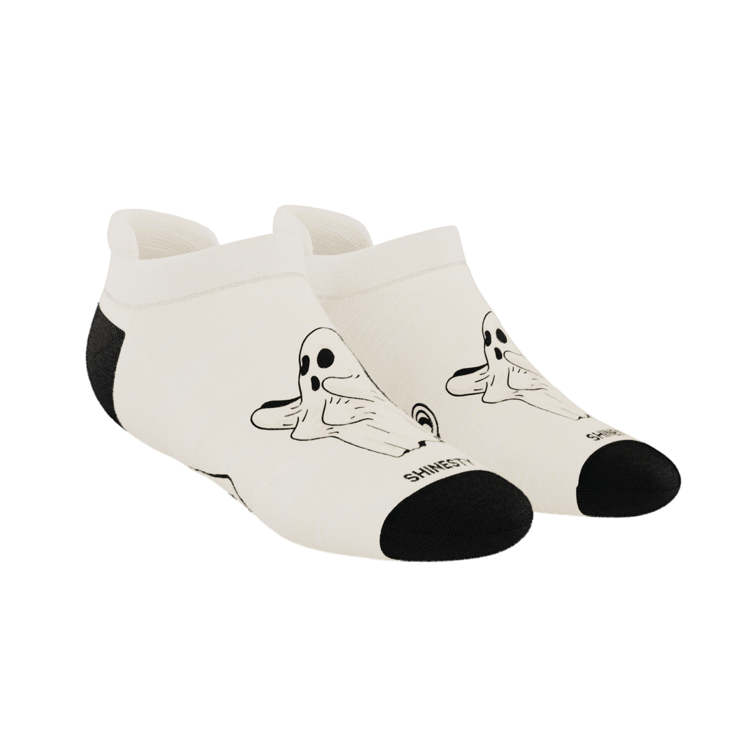 The Possessed Chest | Ghost Heel Hammock™ Ankle Socks