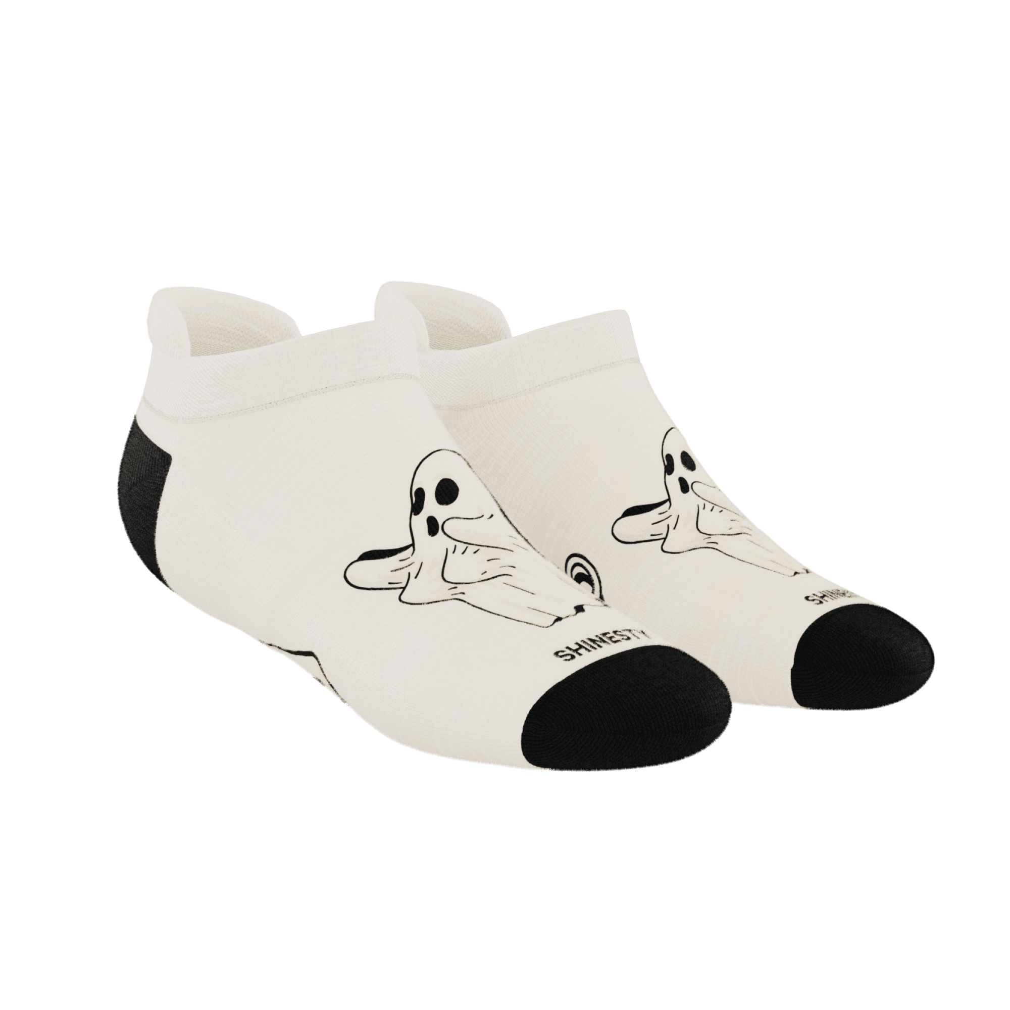 The Possessed Chest | Ghost Heel Hammock™ Ankle Socks
