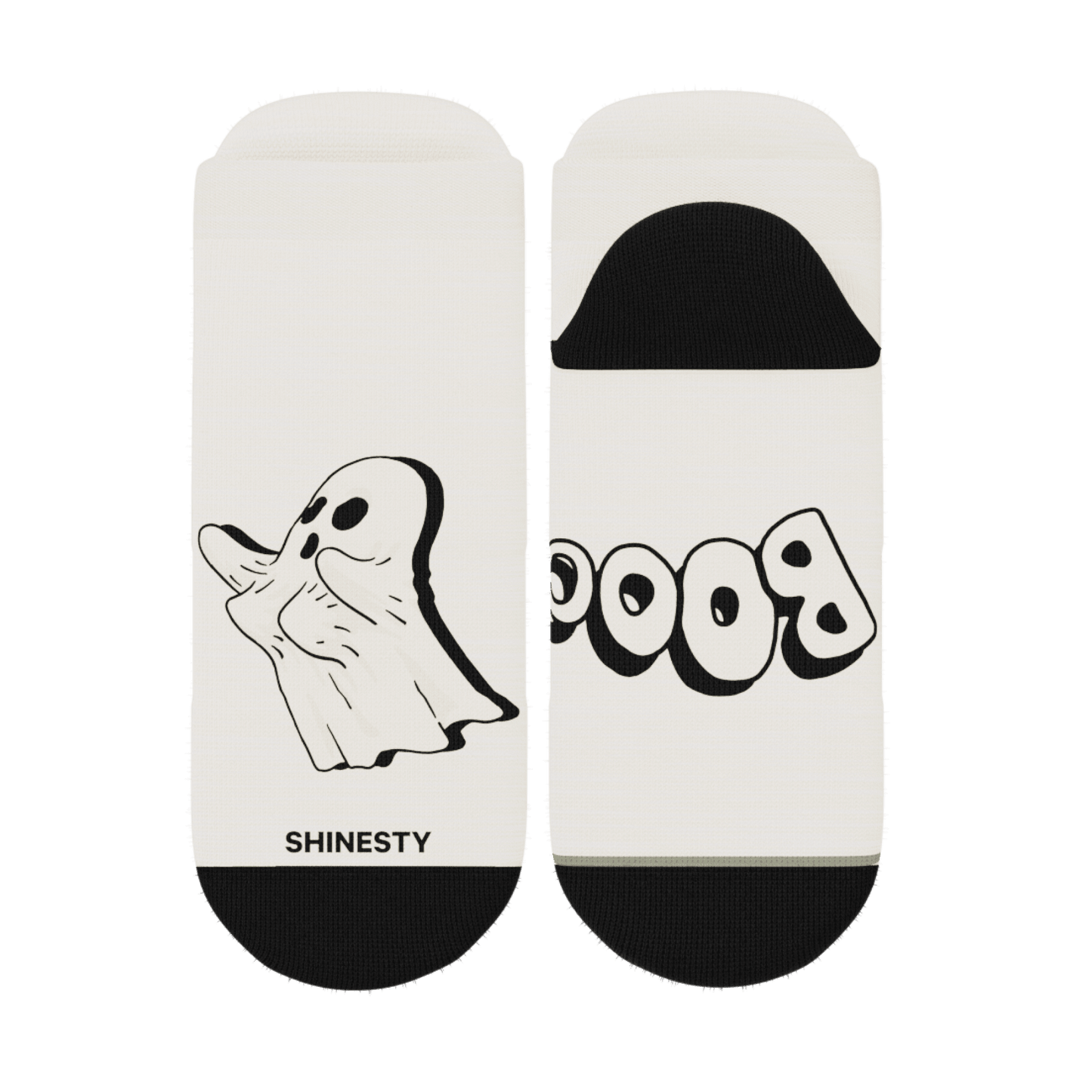 The Possessed Chest | Ghost Heel Hammock™ Ankle Socks